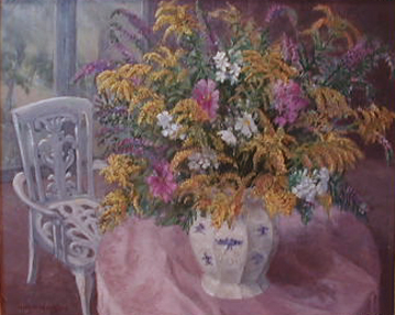 vase and flowers